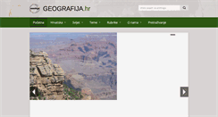 Desktop Screenshot of geografija.hr